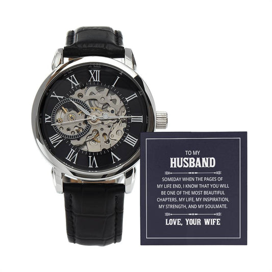 Men's Openwork Watch