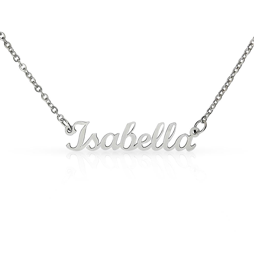 Custom Name Plate Necklace