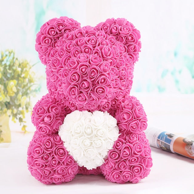 Rose Teddy Bear